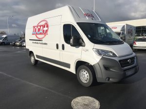Utilitaire fourgon type Fiat Ducato 15m3